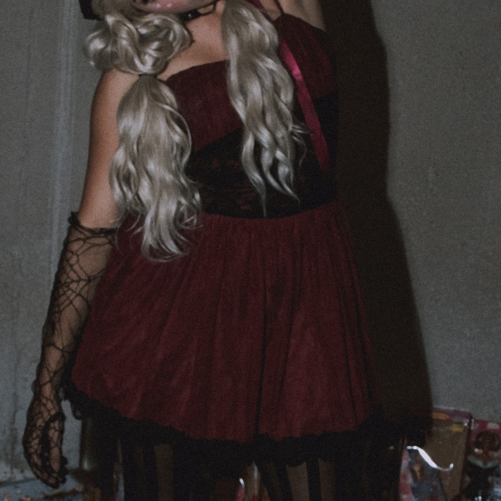 Burgundy Dress
